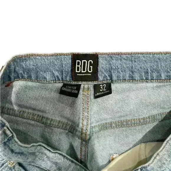 BDG URBAN OUTFITTERS STRETCH COWBOY WOMEN’s JEANS SIZE 32 - Picture 2 of 4